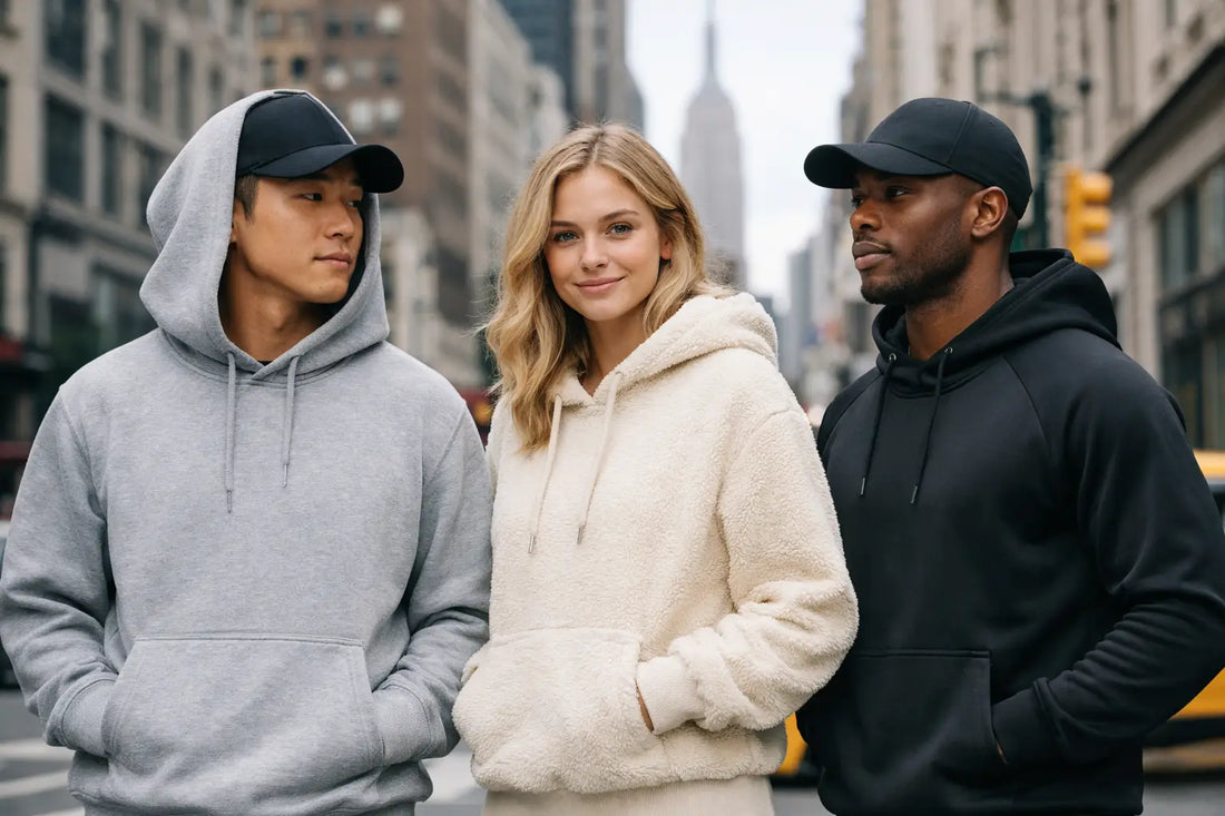 Welcher Hoodie-Stoff ist besser für deinen Look?