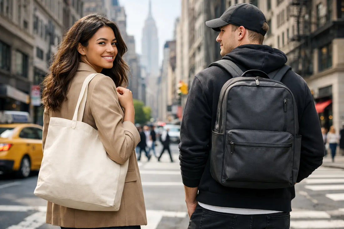 Tote Bag oder Rucksack für deinen Alltag