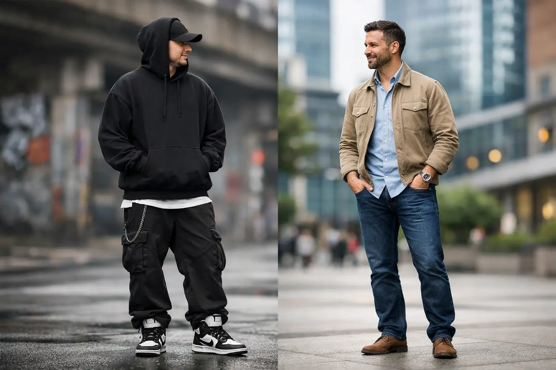 Streetwear oder Casualwear - der Unterschied
