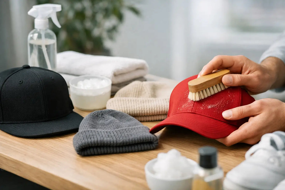Caps und Mützen pflegen - so bleiben sie fresh