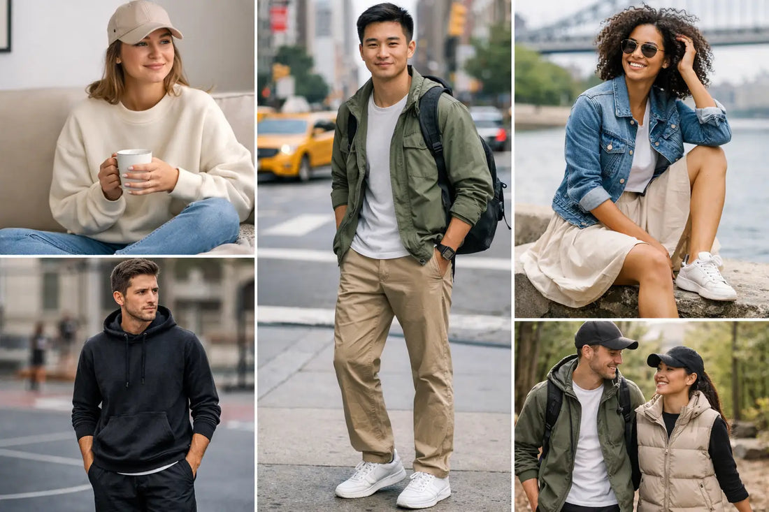 Casual Outfit fürs Wochenende: 5 Beispiele