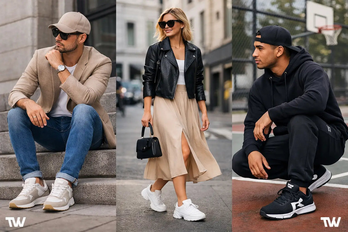 Wie style ich Sneaker ohne Fehlgriff?