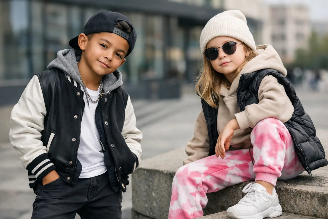 Kinder Streetwear Outfit Ideen mit Style