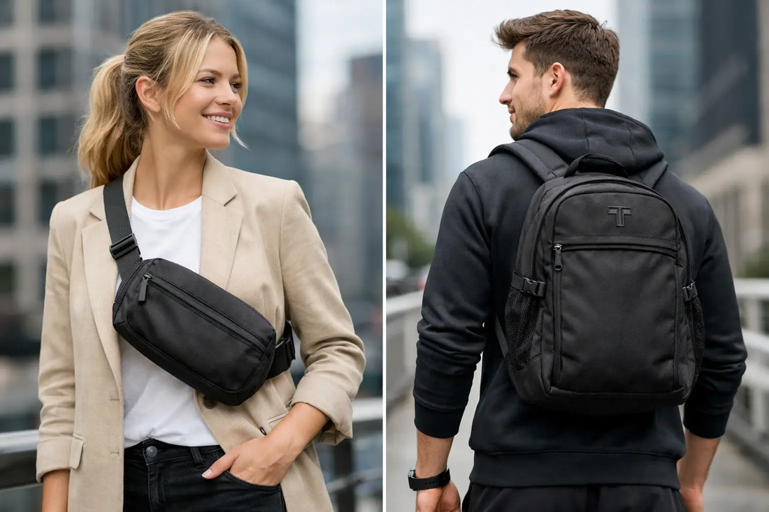 Crossbody Bag oder Rucksack - was passt?