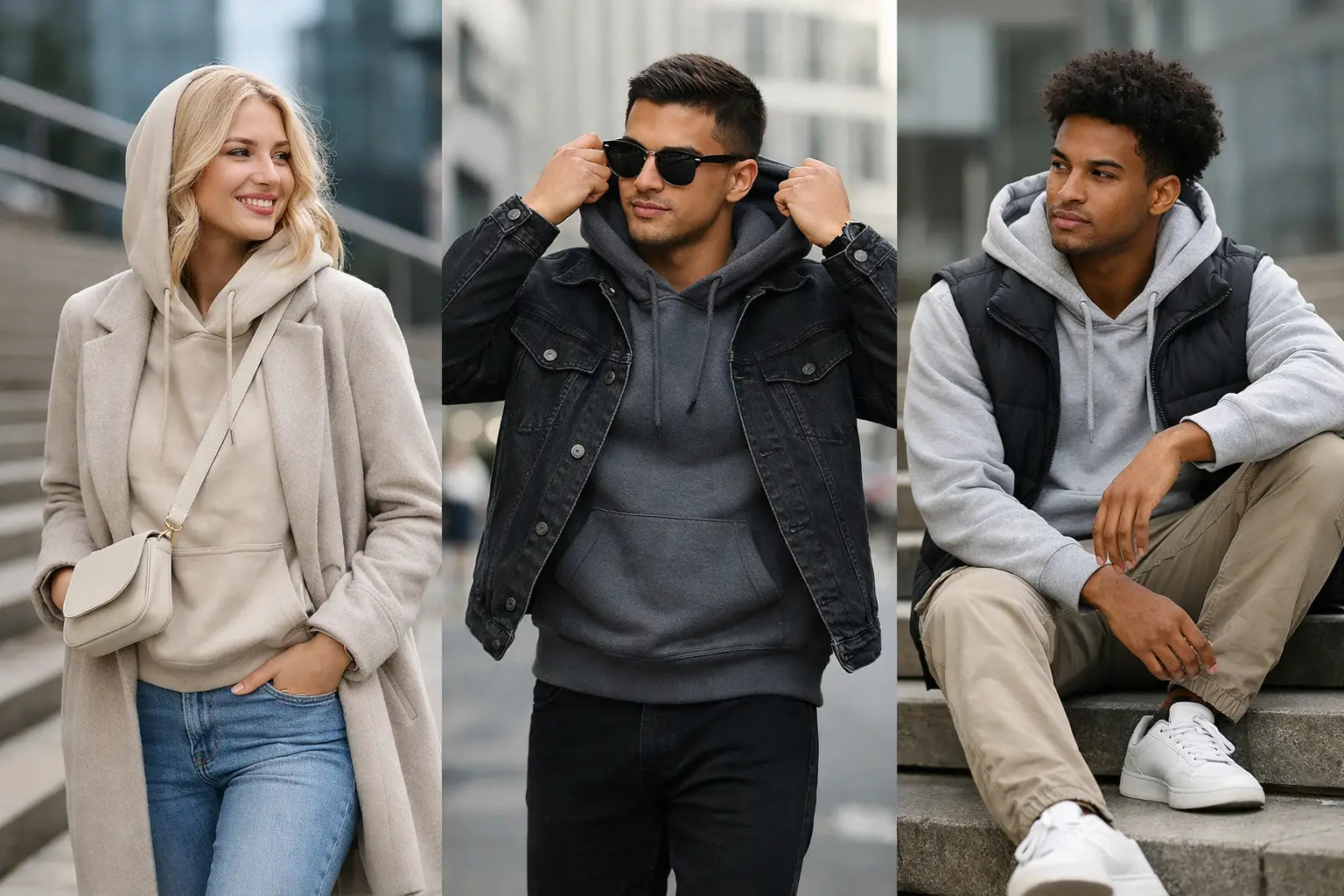 Hoodies für den Alltag richtig stylen