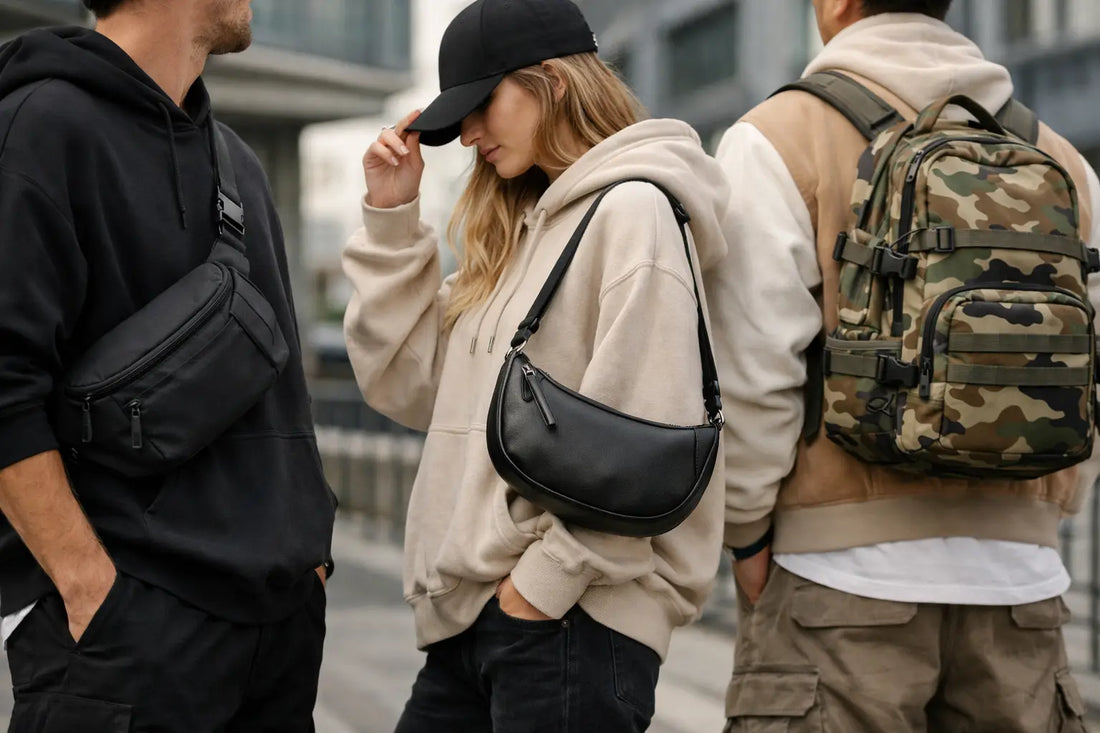 Taschen für Streetwear Outfits richtig stylen