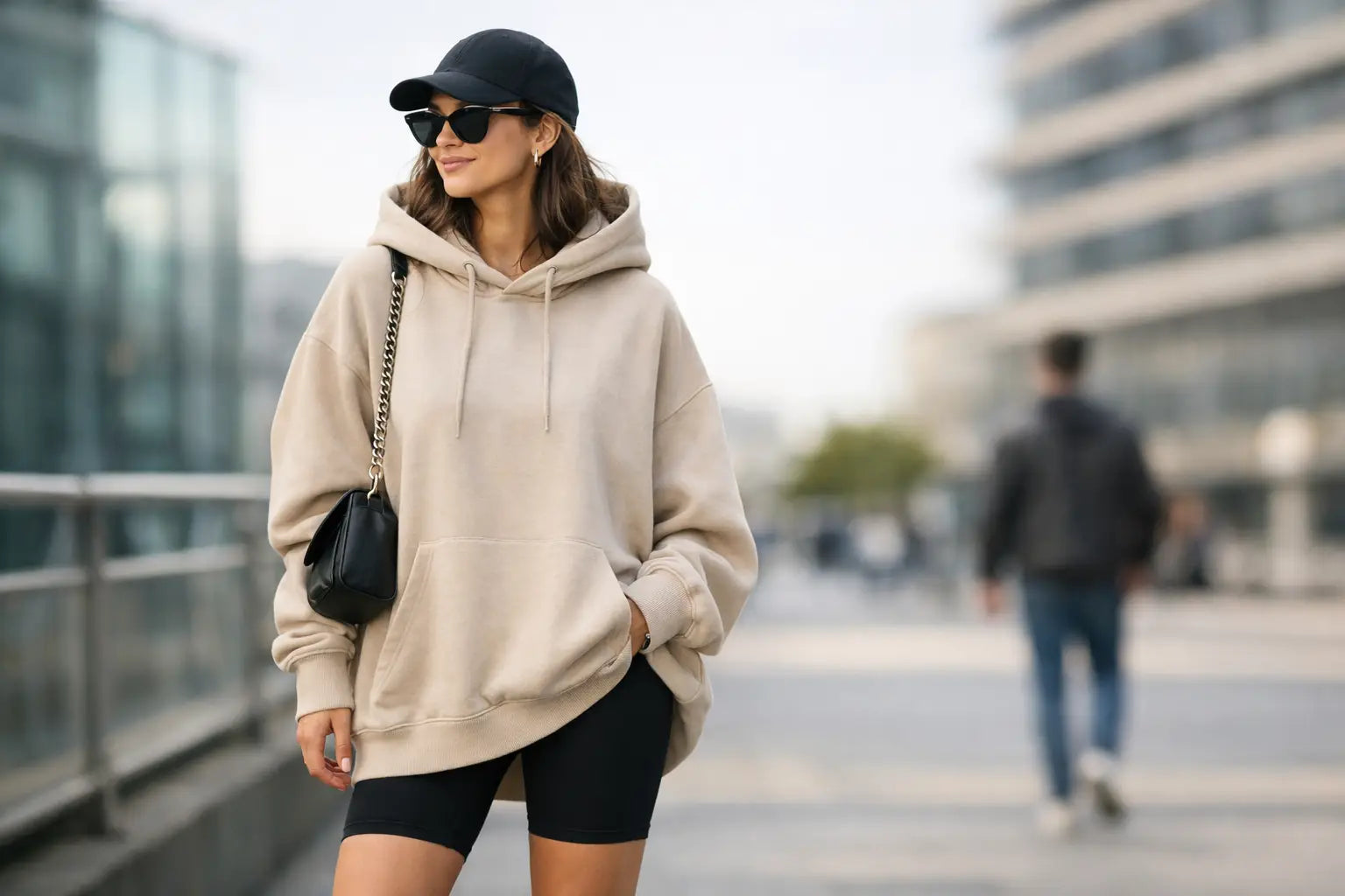Oversized Hoodie kombinieren mit Style