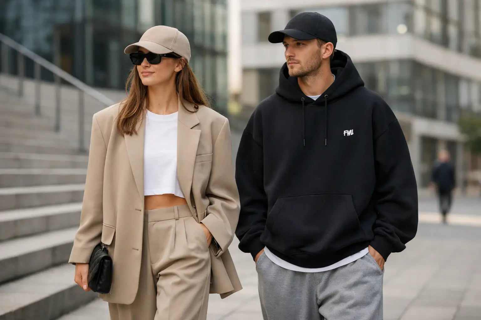 Oversized tragen, ohne verloren zu wirken