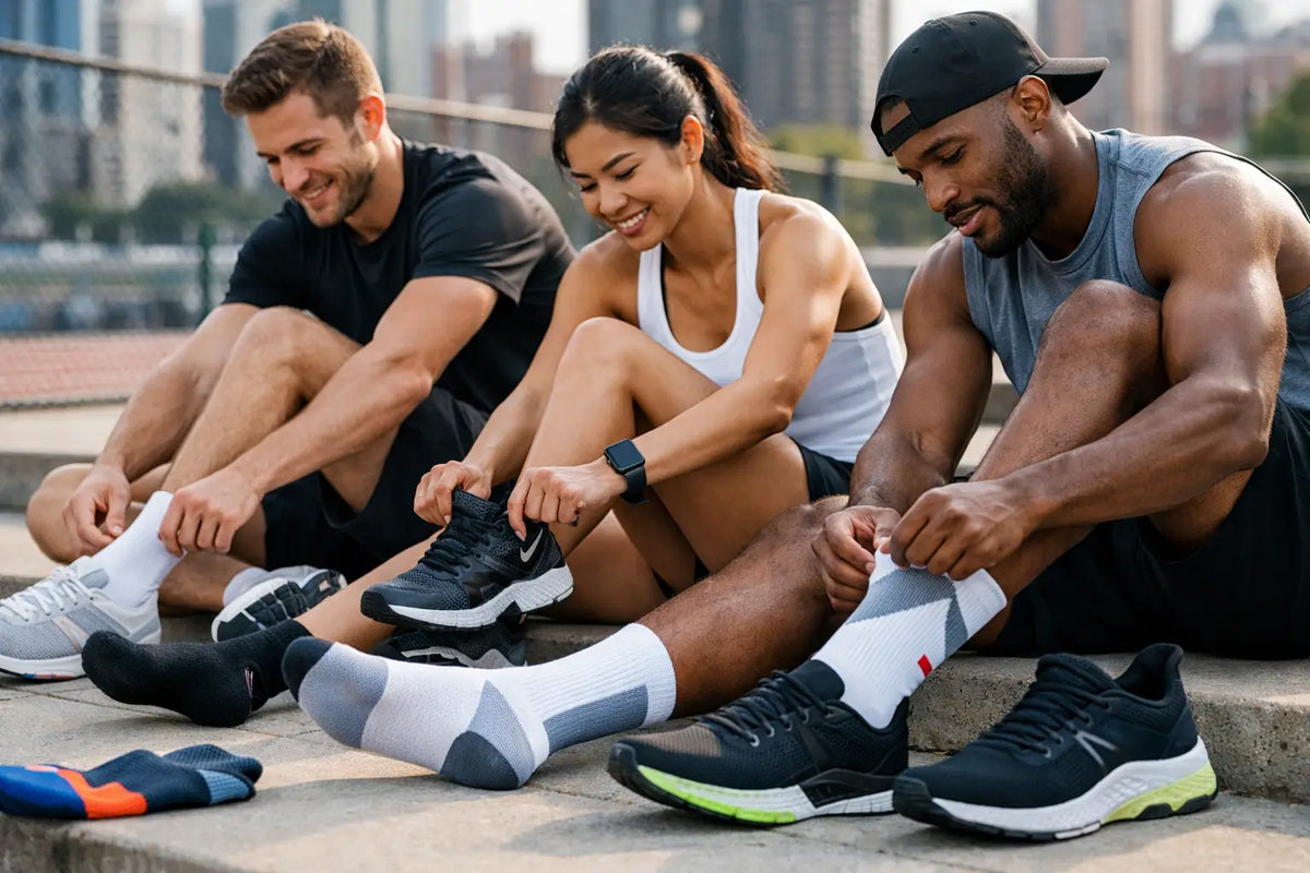 Sportliche Socken richtig auswählen: So geht’s