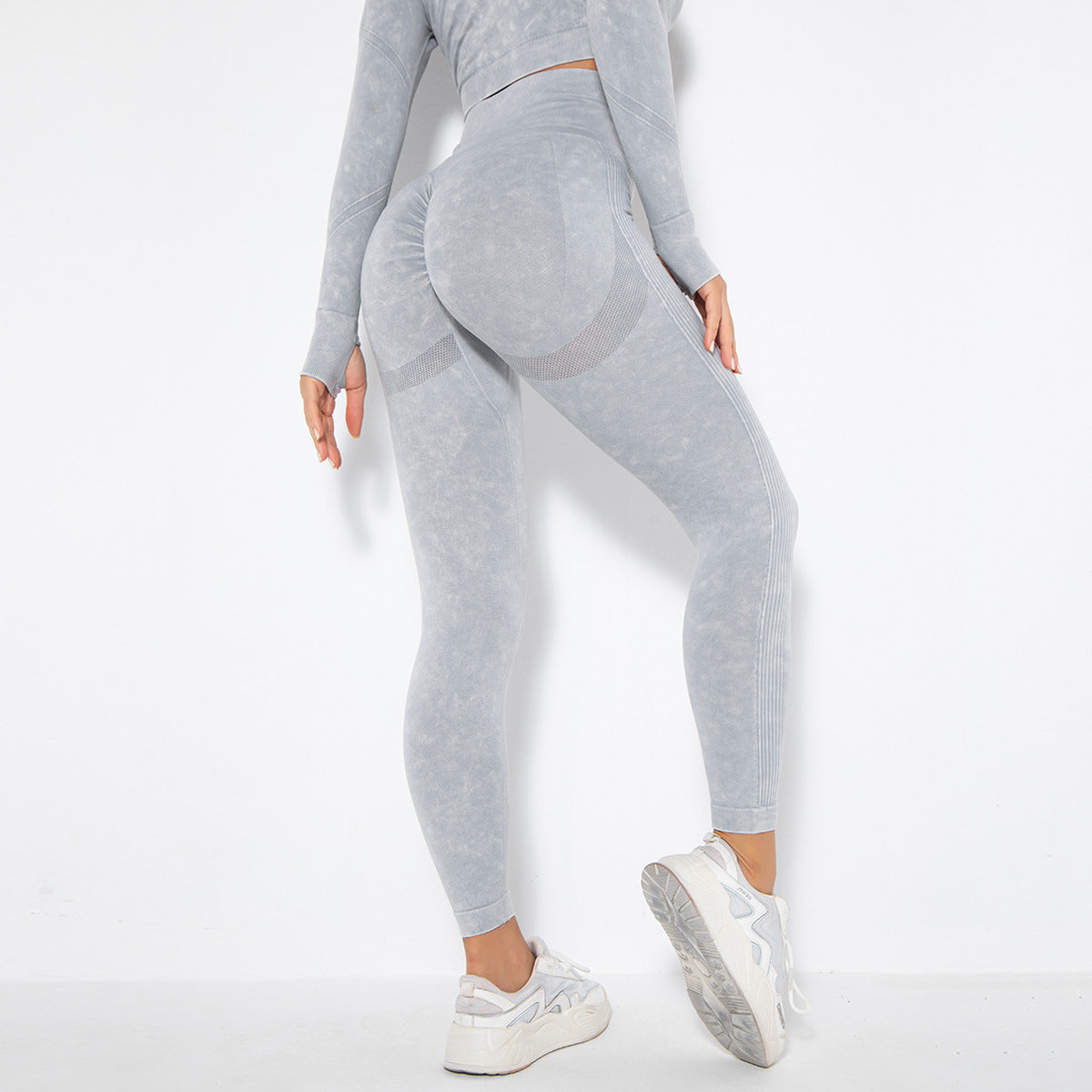 Modische Peach-Hip Feuchtigkeitsableitende Yoga-Hose - 2 TWU® Clothing