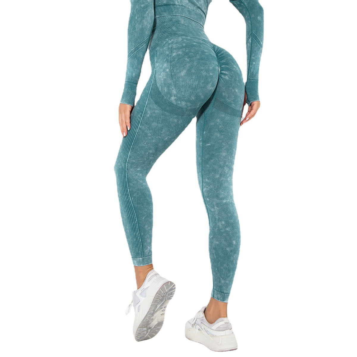 Modische Peach-Hip Feuchtigkeitsableitende Yoga-Hose - 2 TWU® Clothing