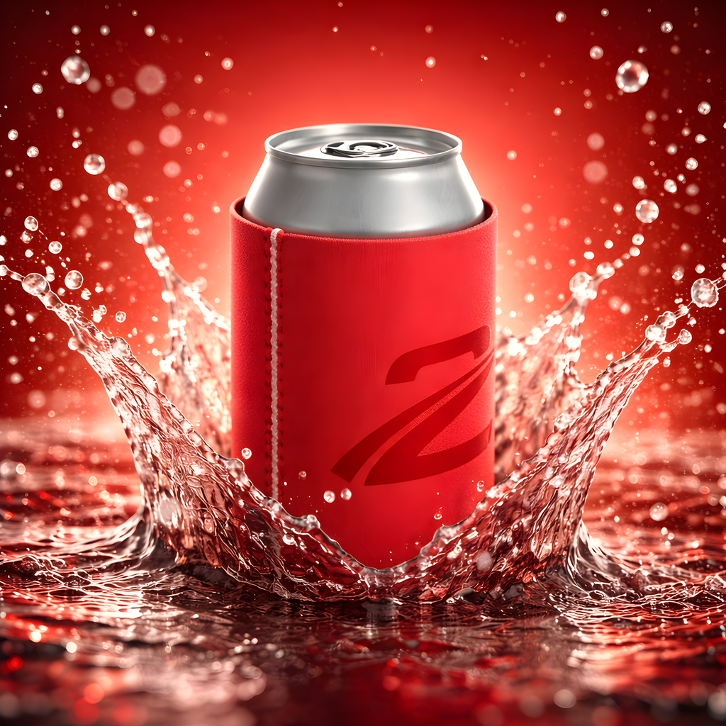 Can Cooler 'Red' - 2 TWU® Clothing