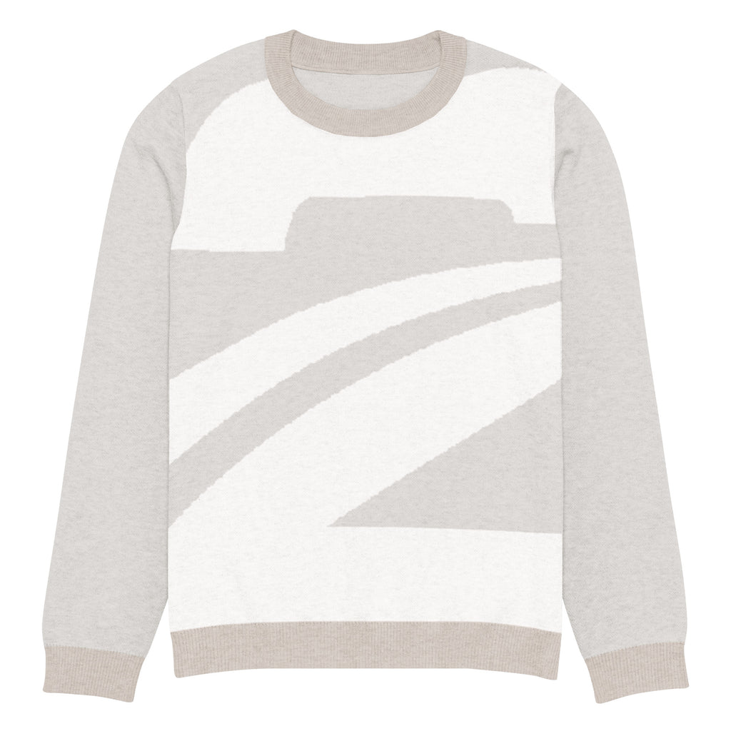 Crew Neck Sweater 'Knitted' - TWU Clothing