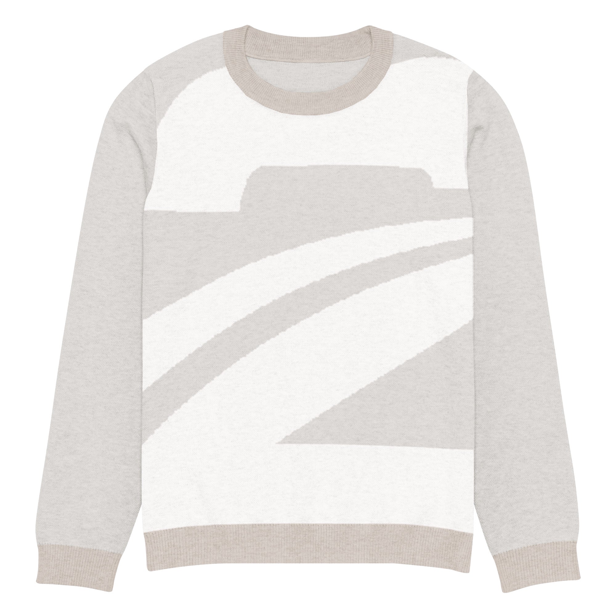Crew Neck Sweater 'Knitted' - TWU Clothing