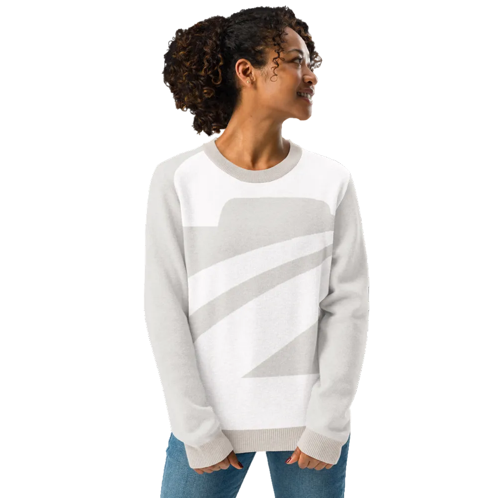Crew Neck Sweater 'Knitted' - TWU Clothing