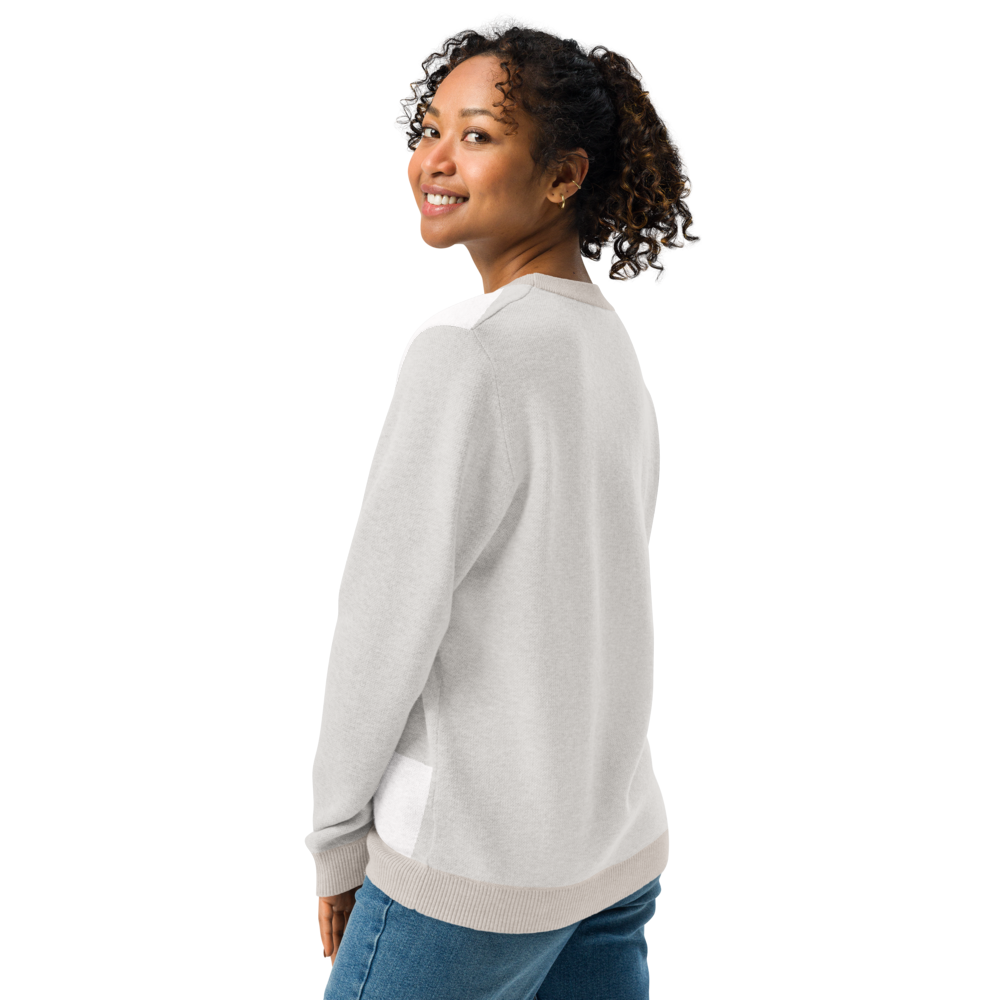 Crew Neck Sweater 'Knitted'