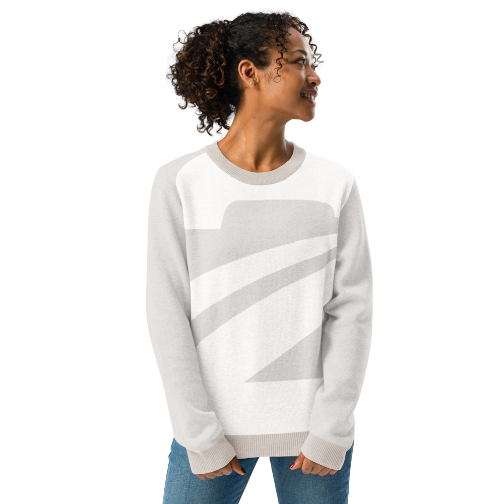 Crew Neck Sweater 'Knitted'