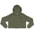 Crop Hoodie 'Khaki' - TWU Clothing