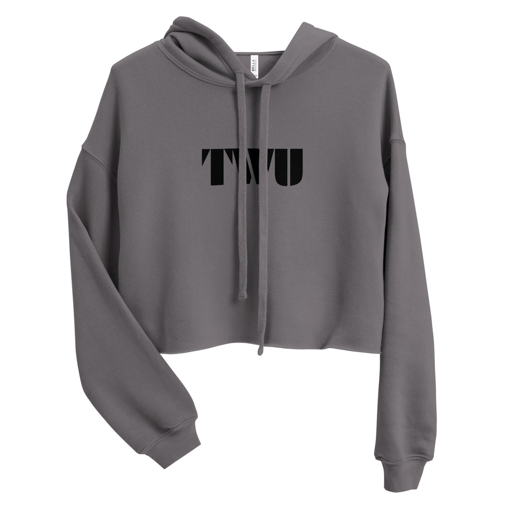 Crop Hoodie 'Leaf' - TWU Clothing