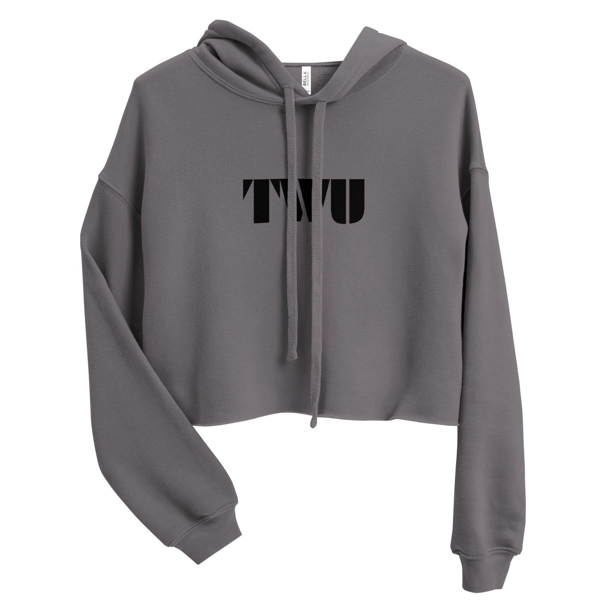 Crop Hoodie 'Leaf' - TWU Clothing