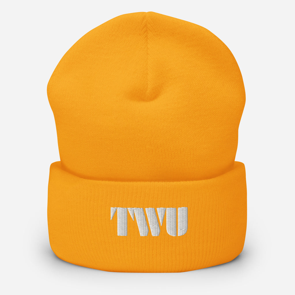 Cuffed Beanie 'TWU' - TWU Clothing