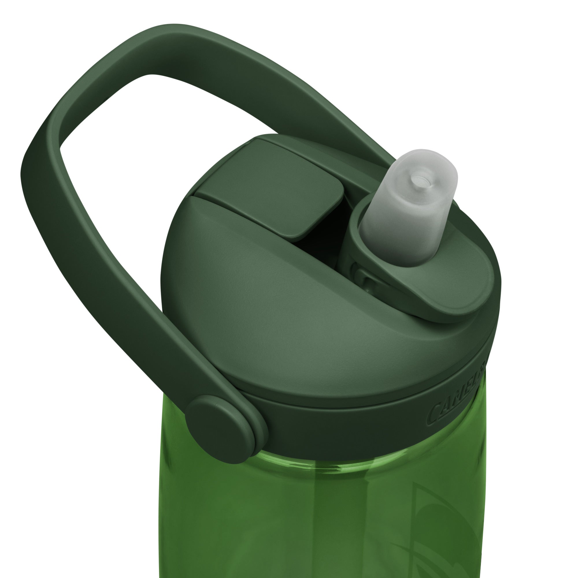 Flip Straw Water Bottle 'Box' - TWU Clothing