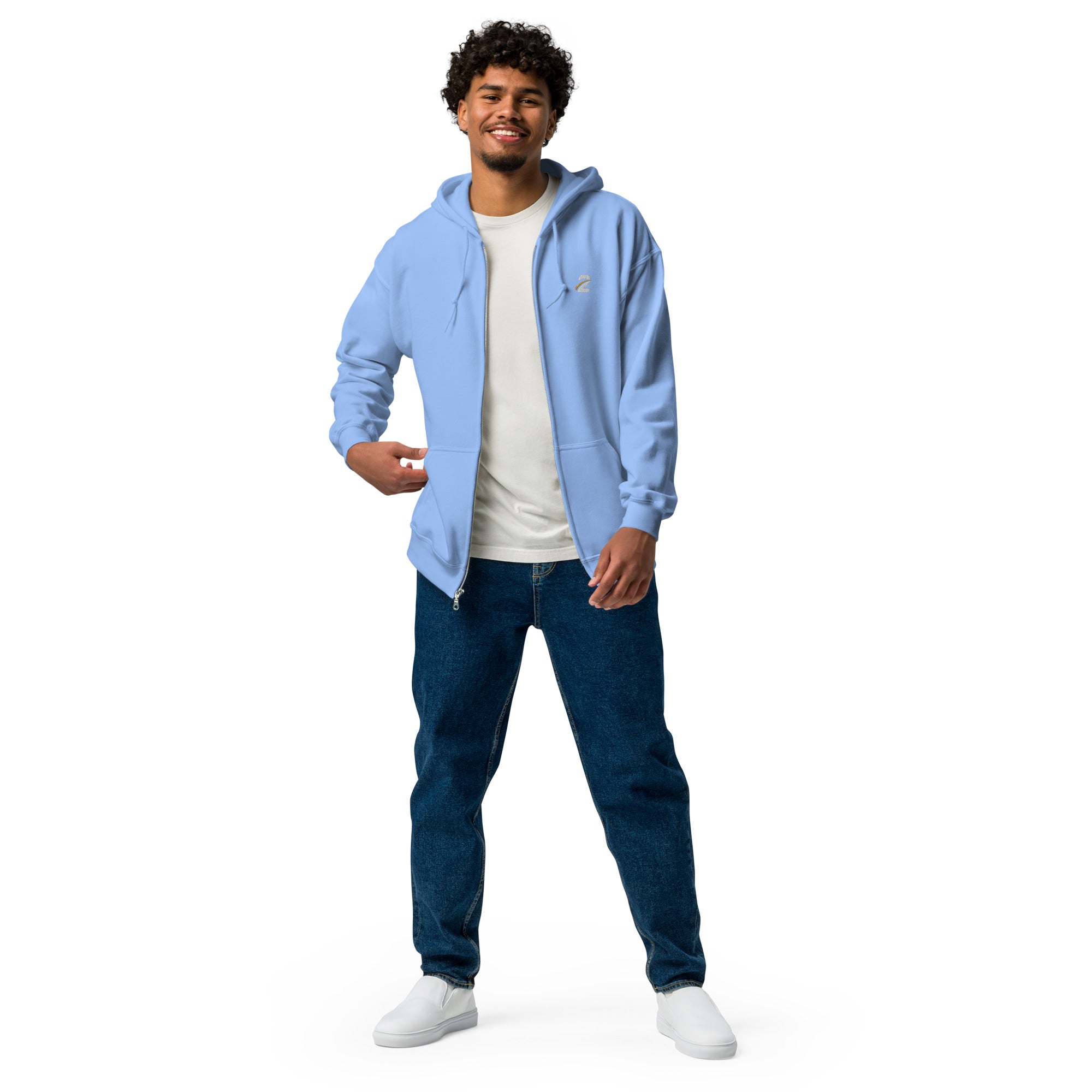 Heavy-Blend Zip Hoodie 'Light' - TWU Clothing