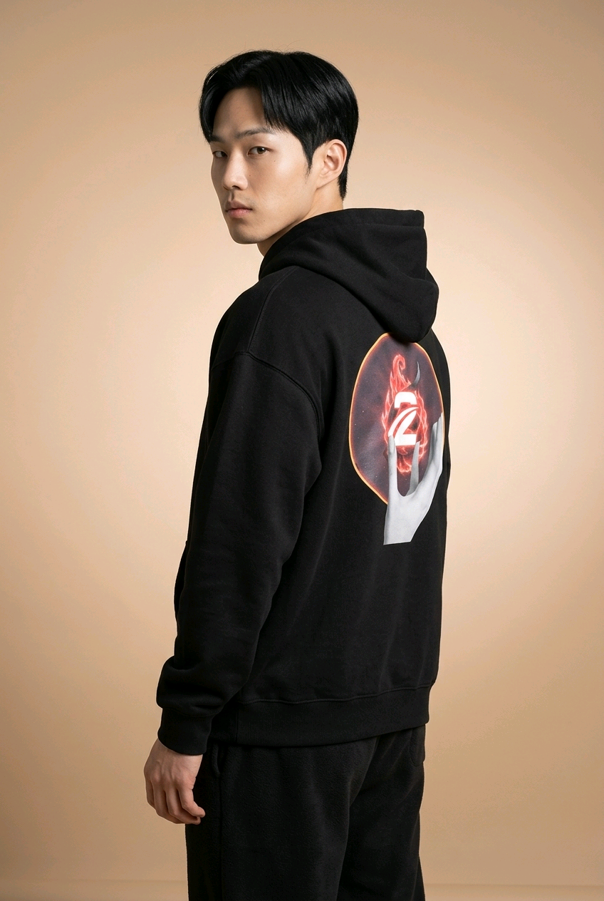 Heavy Zip Hoodie 'Fandom' - 2 TWU® Clothing
