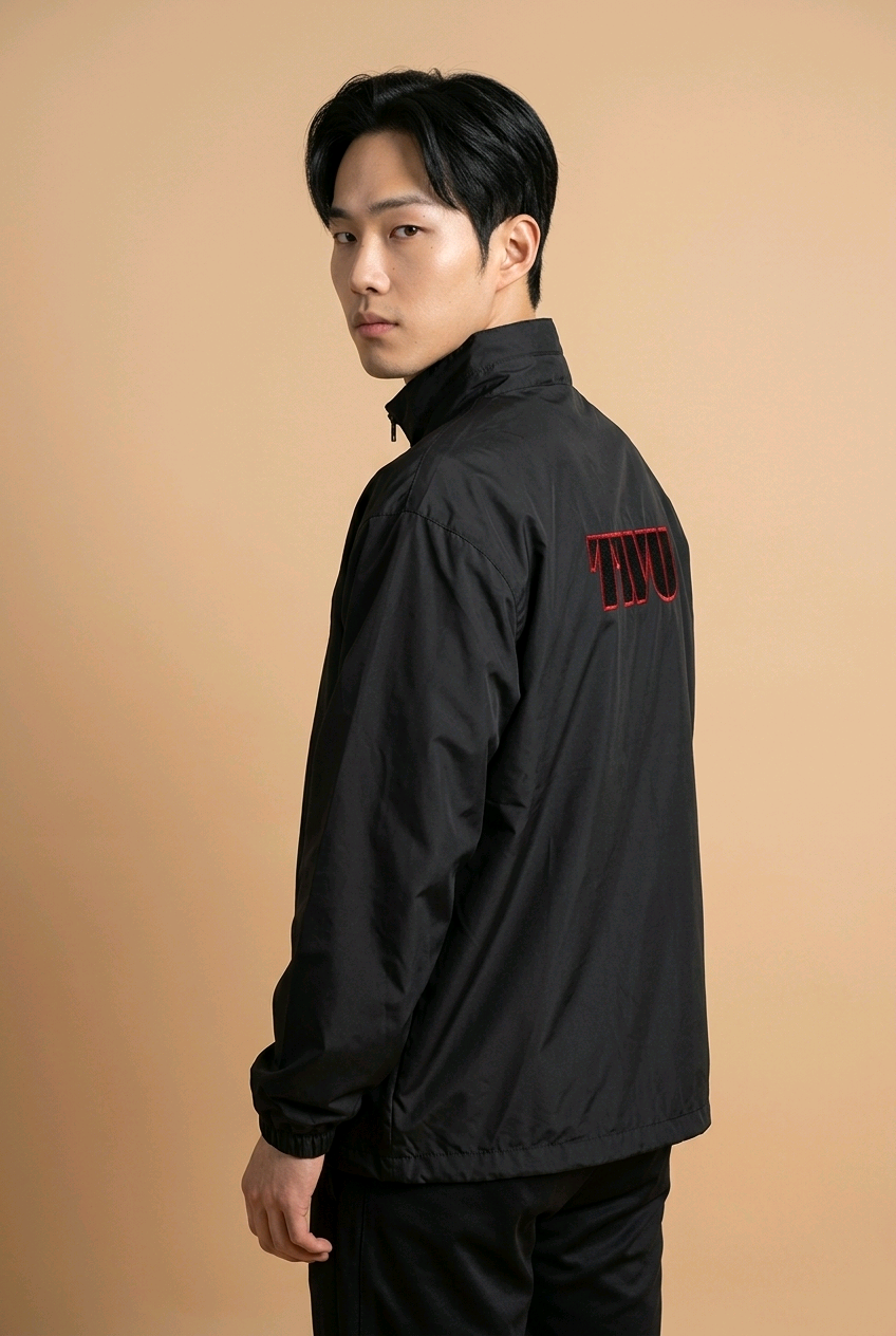 Long Windbreaker 'TWU' - TWU Clothing