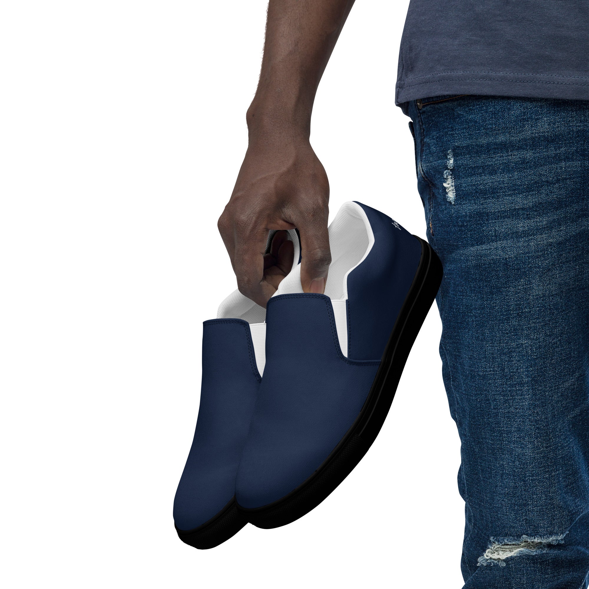 Men’s Canvas Shoes 'Slip-On' - TWU Clothing