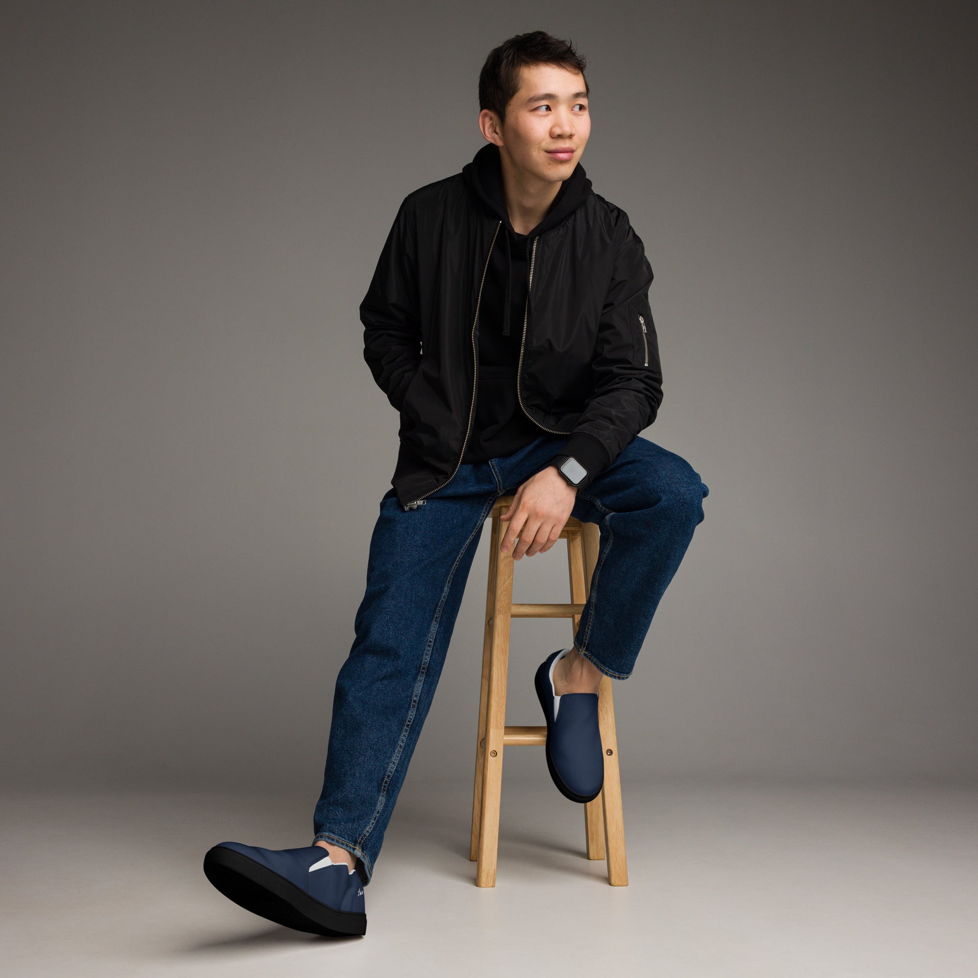 Men’s Canvas Shoes 'Slip-On' - TWU Clothing