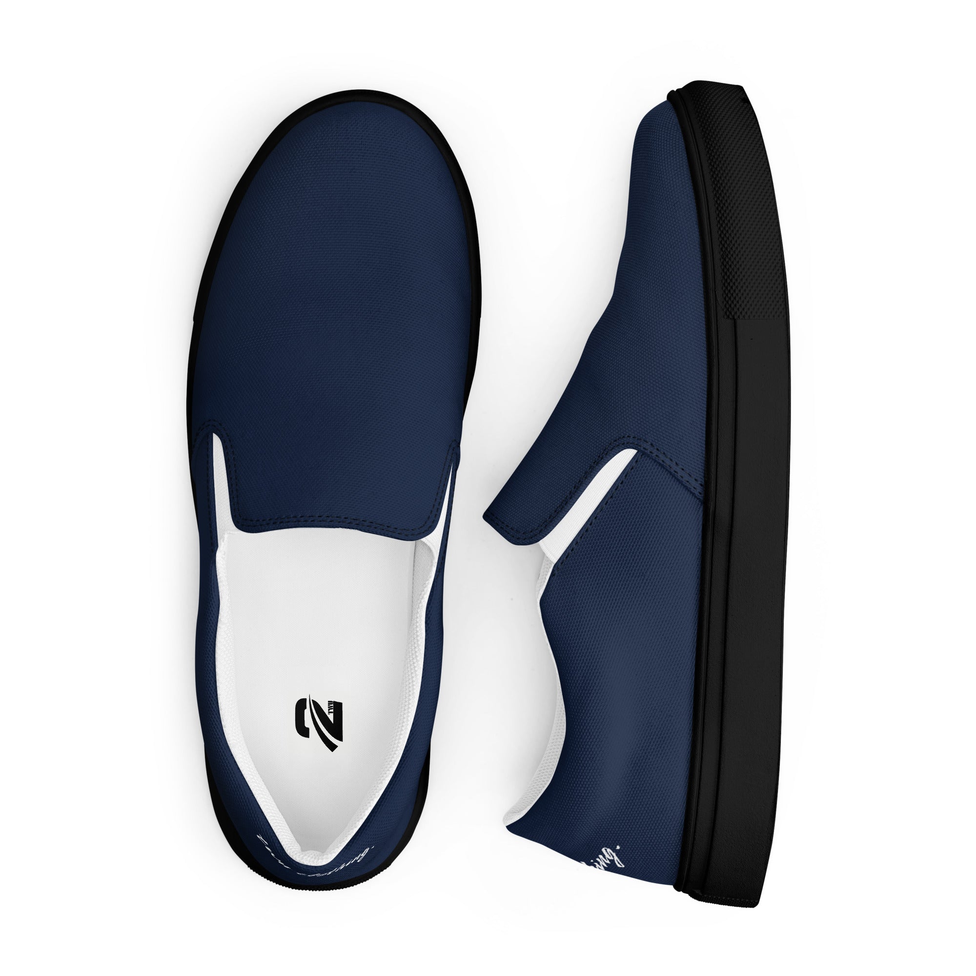 Men’s Canvas Shoes 'Slip-On' - TWU Clothing