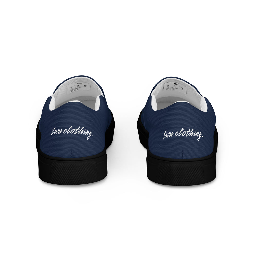 Men’s Canvas Shoes 'Slip-On' - TWU Clothing