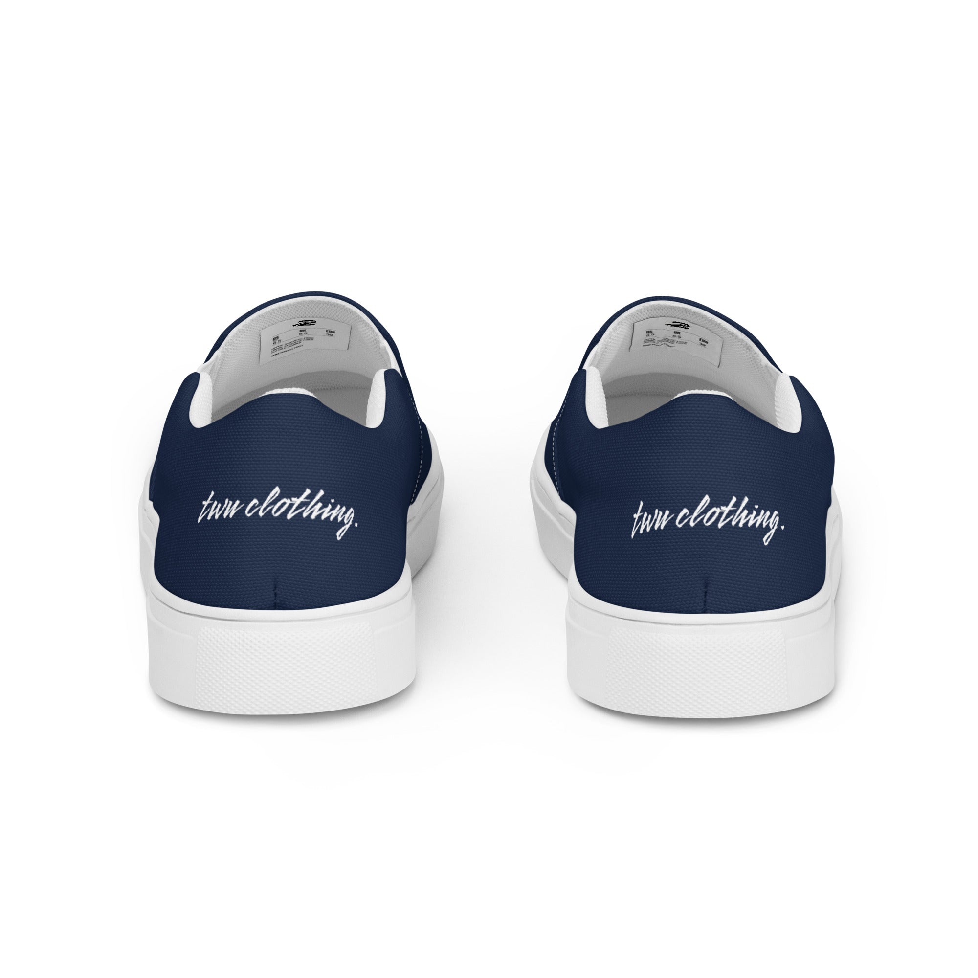 Men’s Canvas Shoes 'Slip-On' - TWU Clothing
