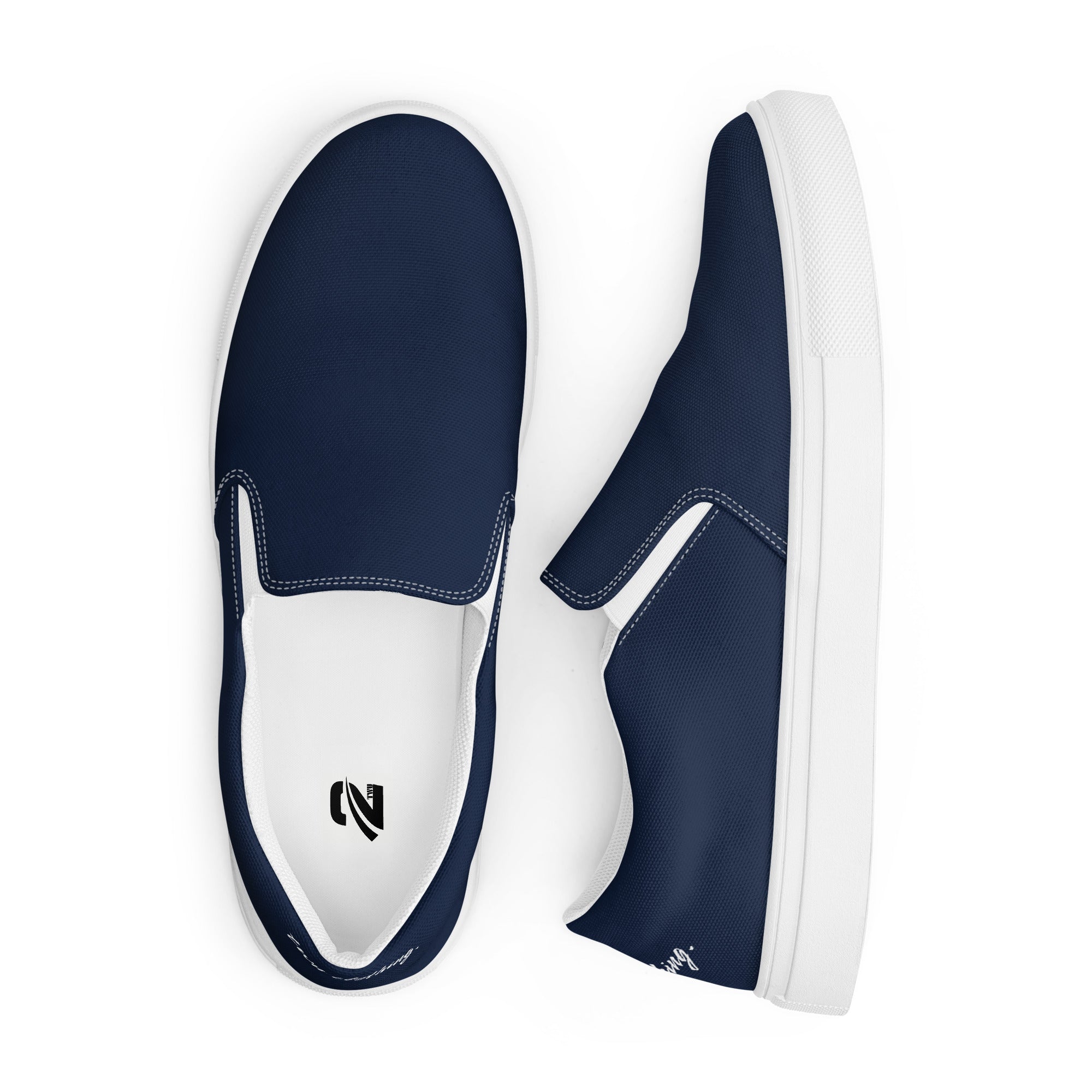 Men’s Canvas Shoes 'Slip-On' - TWU Clothing