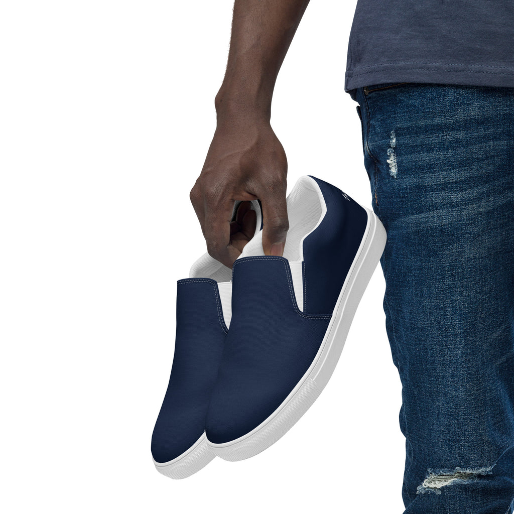 Men’s Canvas Shoes 'Slip-On' - TWU Clothing