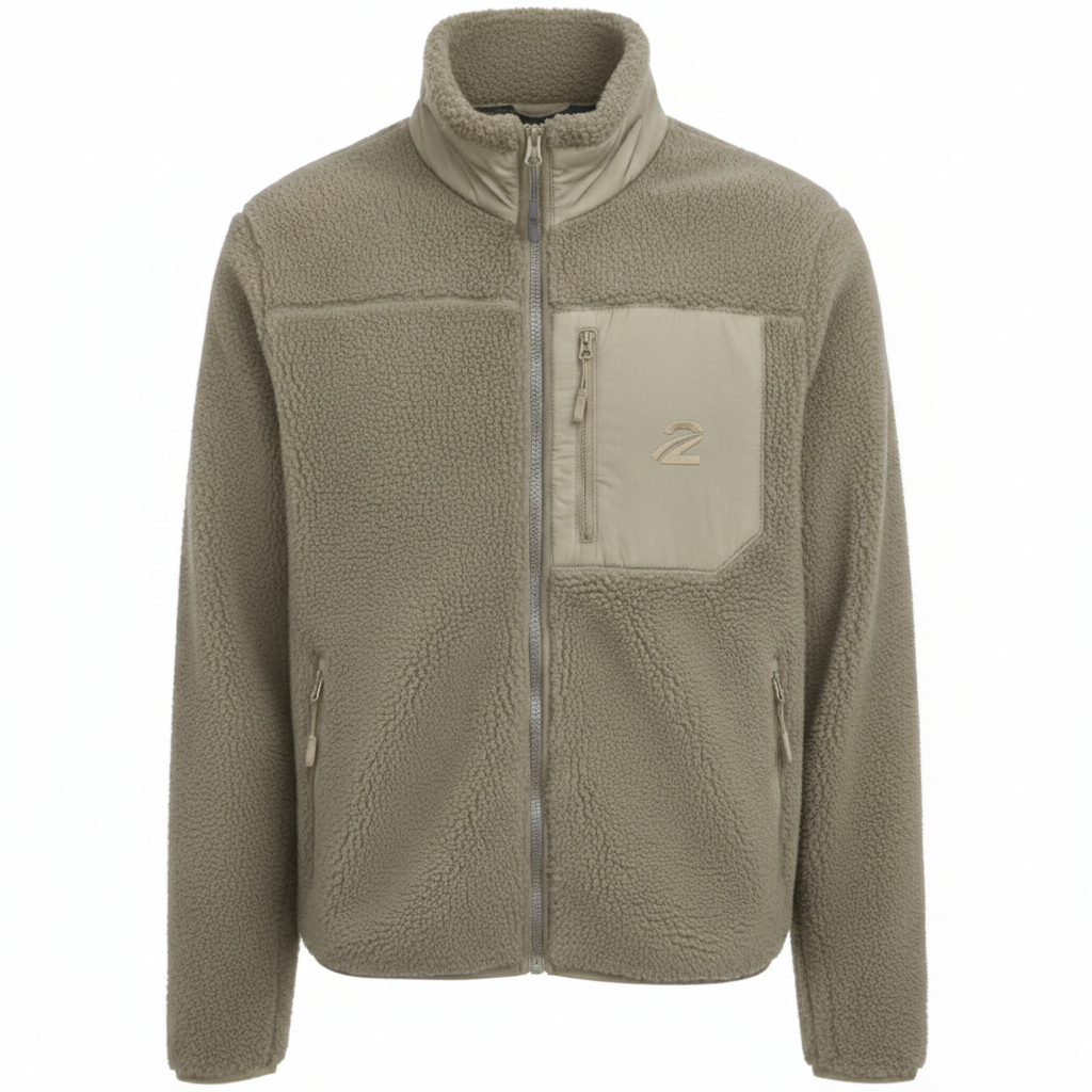 Men's Fleece Jacket 'Sherpa' - TWU Clothing