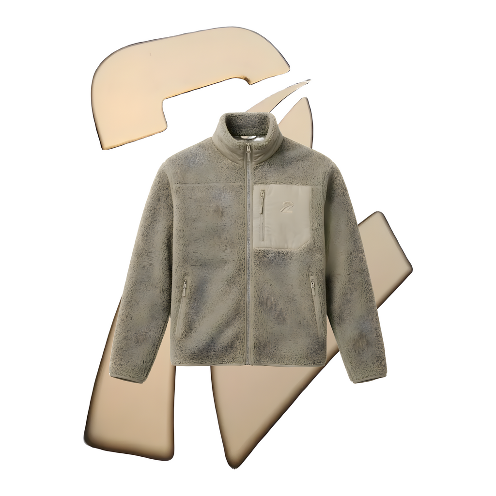 Men's Fleece Jacket 'Sherpa' - TWU Clothing