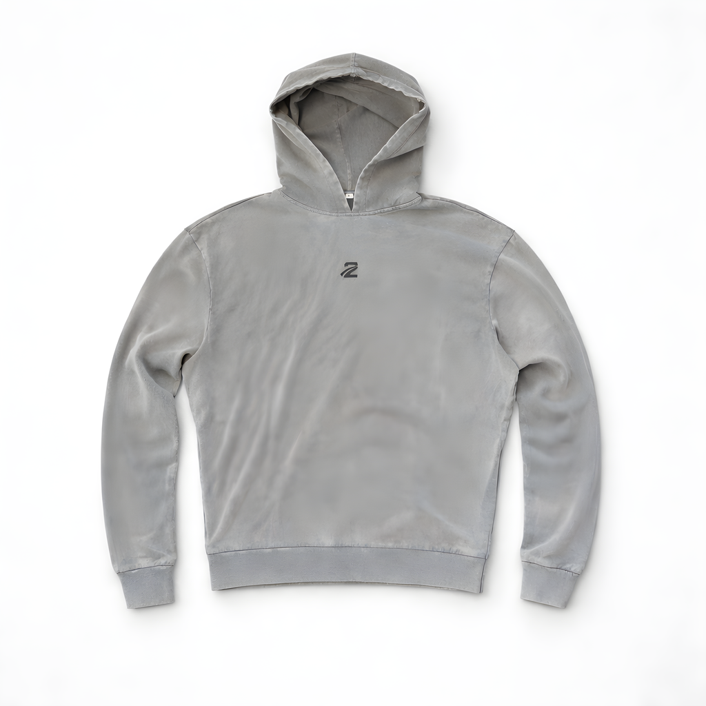 Men's Oversized Hoodie 'Washed' - TWU Clothing