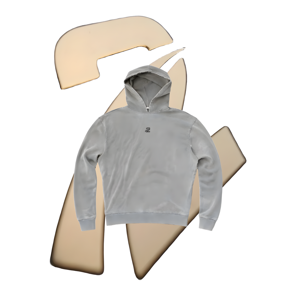 Men's Oversized Hoodie 'Washed' - TWU Clothing