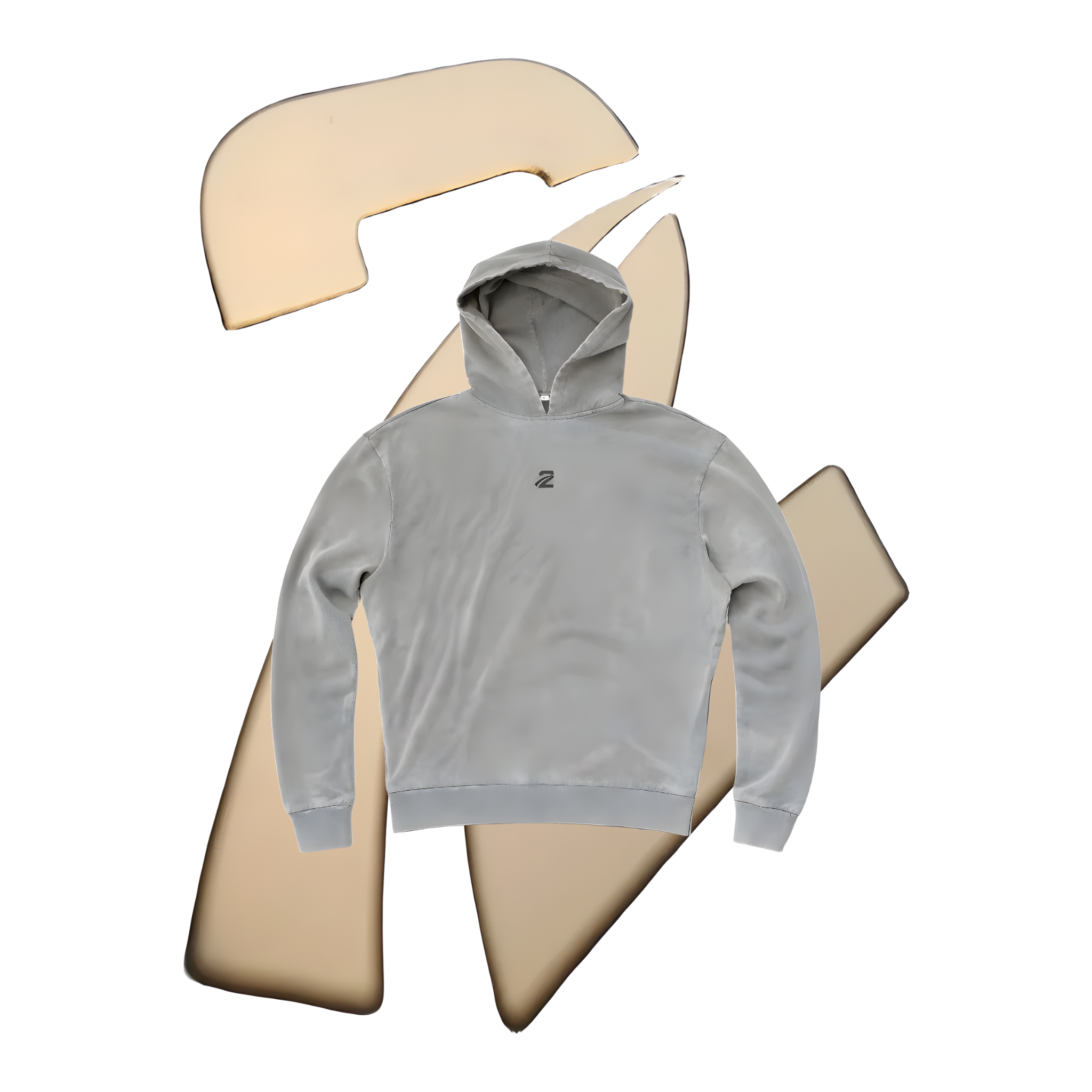 Men's Oversized Hoodie 'Washed' - TWU Clothing