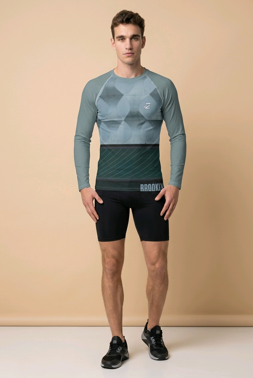 Men's Rash Guard 'Brooklyn' - TWU Clothing