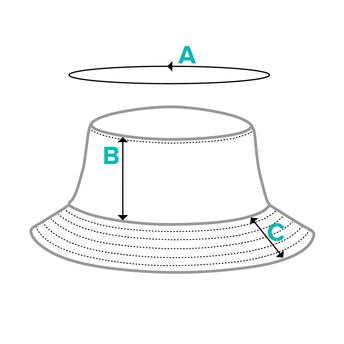 Old School Bucket Hat 'TWU' - TWU Clothing