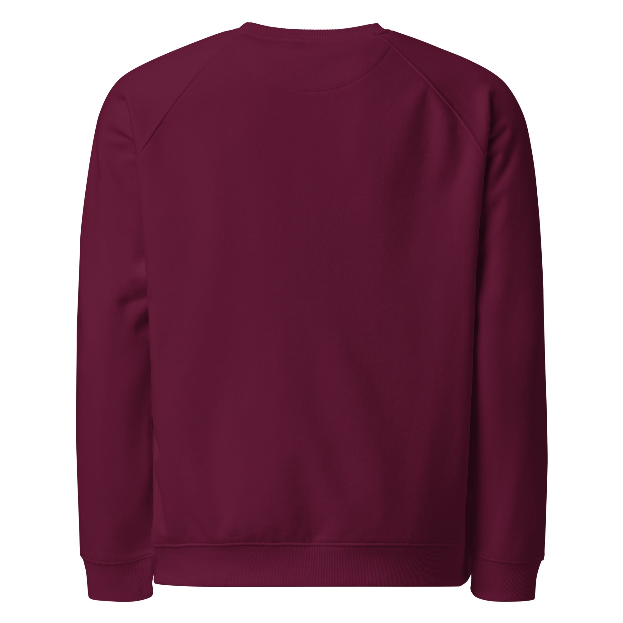 Organic Raglan Sweatshirt 'Grape' - TWU Clothing