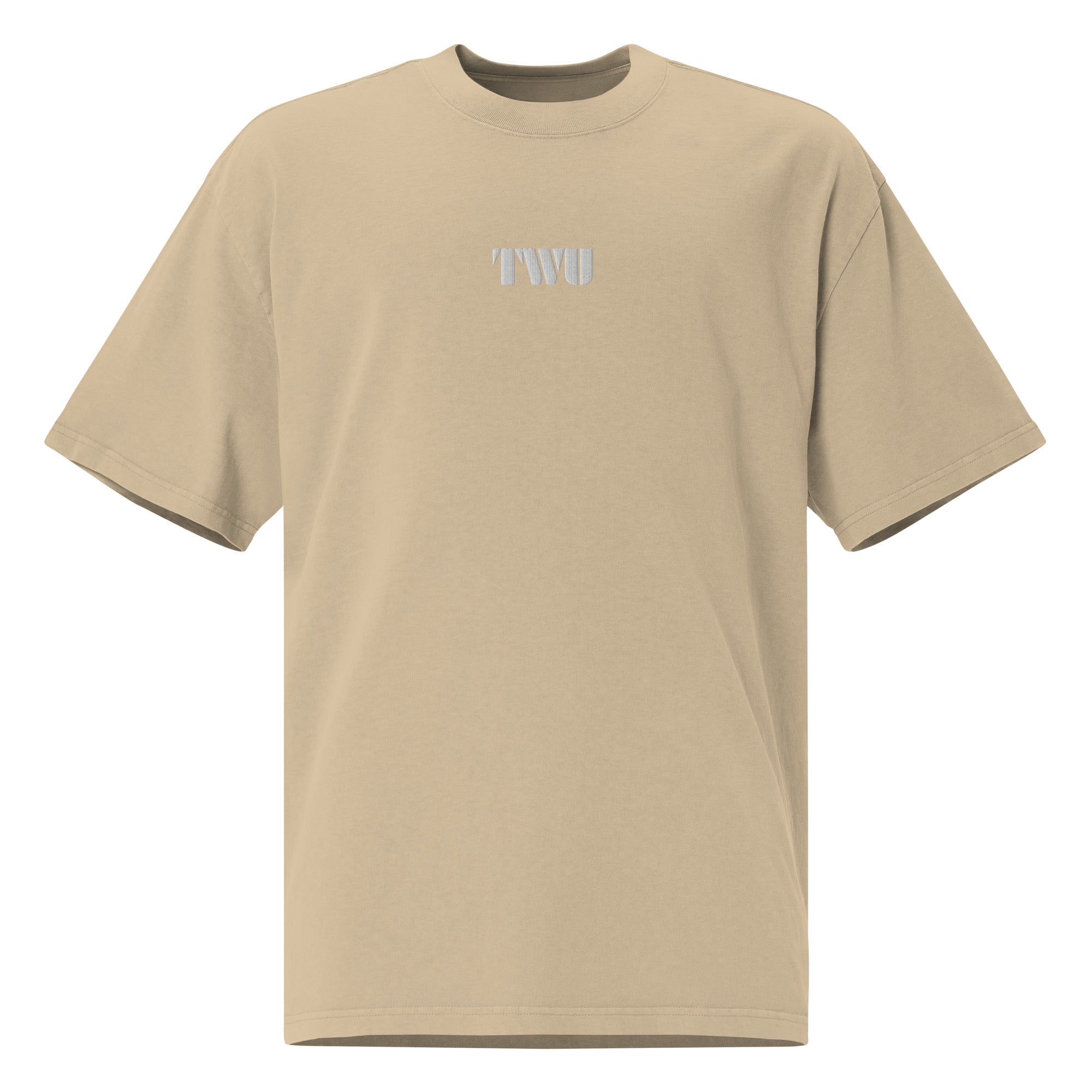 Oversized Faded T-Shirt 'TWU' - TWU Clothing