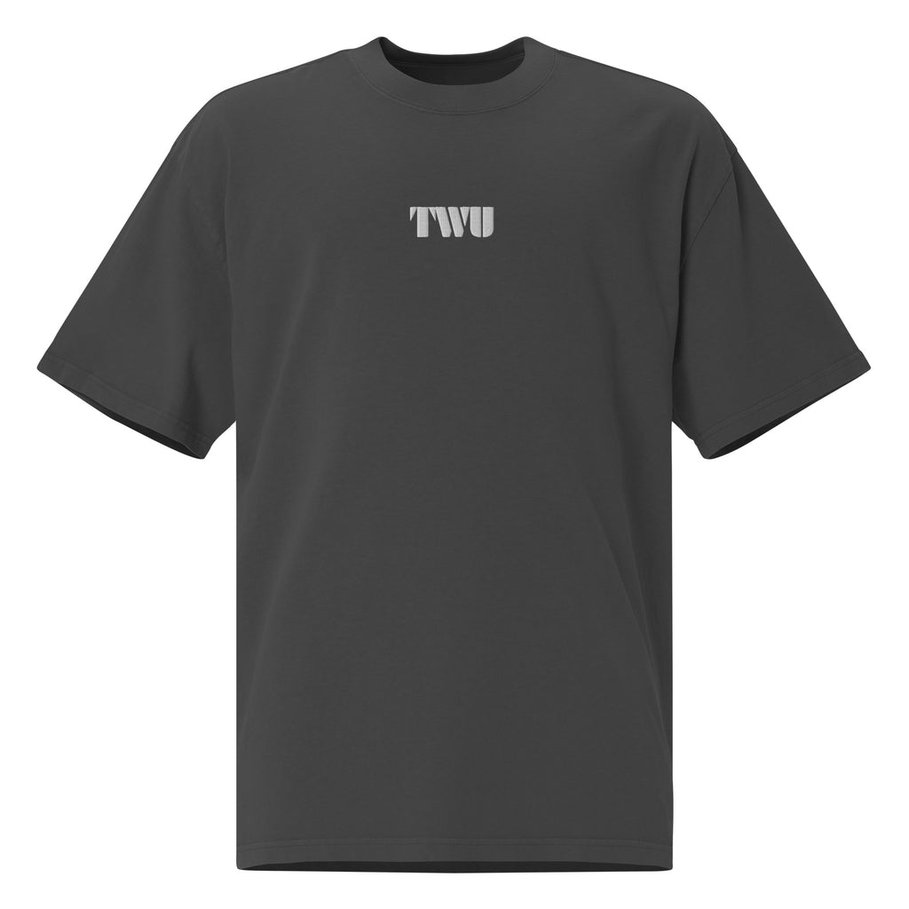 Oversized Faded T-Shirt 'TWU' - TWU Clothing