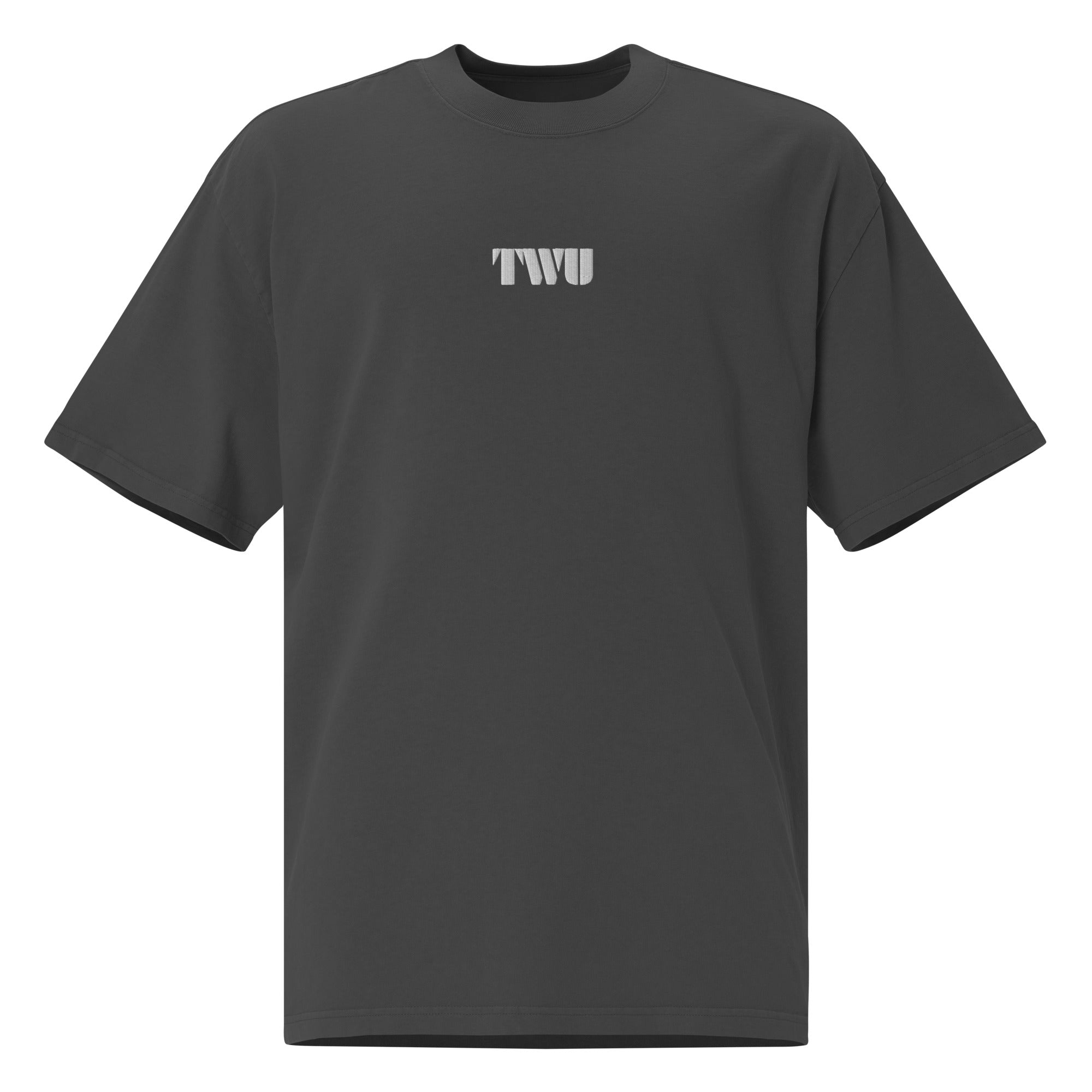 Oversized Faded T-Shirt 'TWU' - TWU Clothing