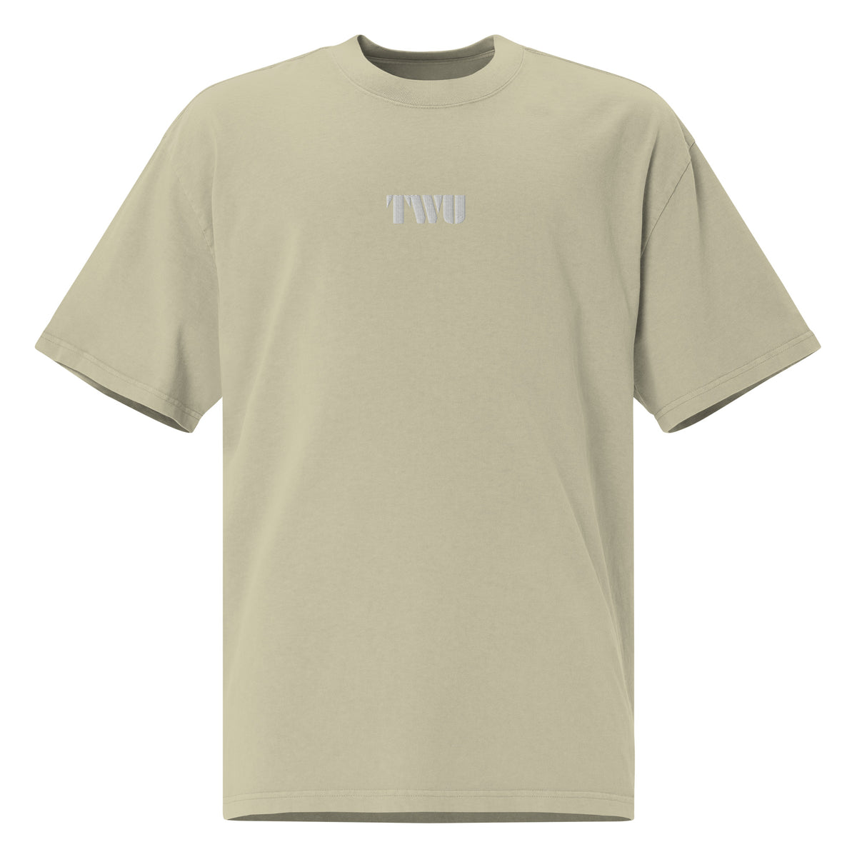 Oversized Faded T-Shirt 'TWU' - TWU Clothing