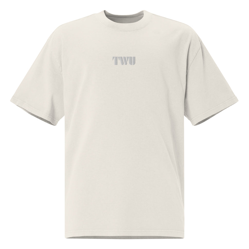 Oversized Faded T-Shirt 'TWU' - TWU Clothing
