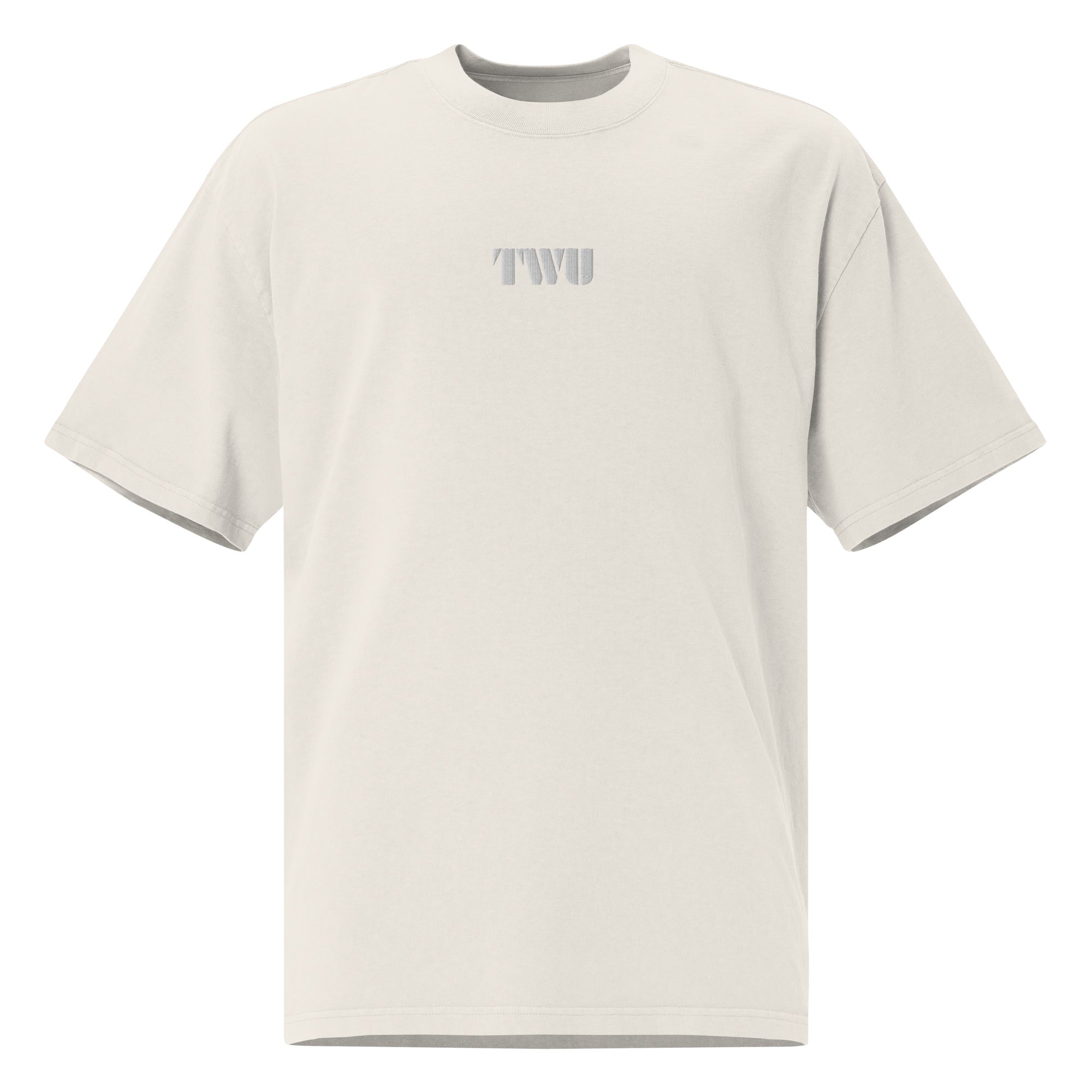 Oversized Faded T-Shirt 'TWU' - TWU Clothing
